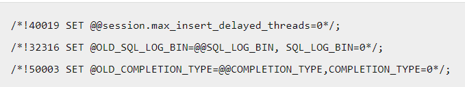 Disabling MySQL Binlogs.